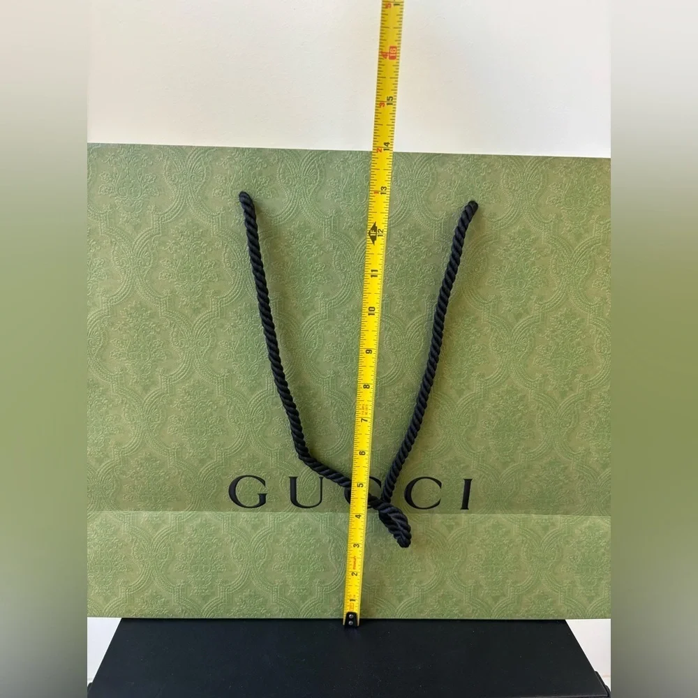 Gucci gift bag green color